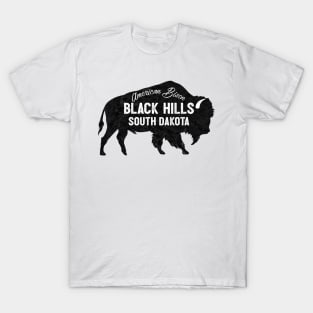 Black Hills South Dakota American Bison Buffalo T-Shirt